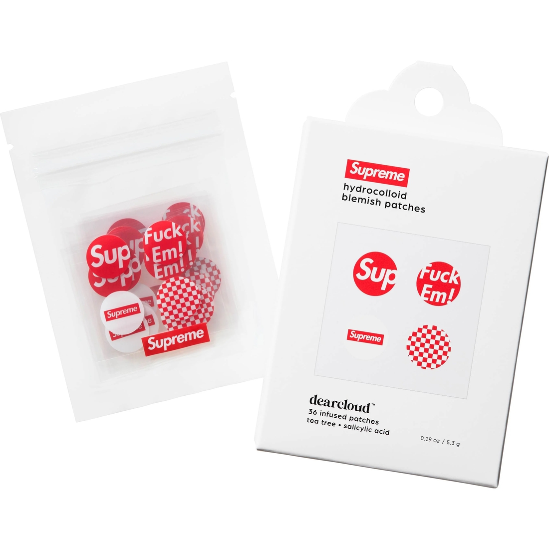 Supreme Supreme dearcloud™ Blemish Patches (36 Pack) (FW24) - Red - $22