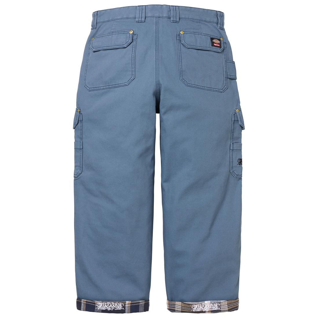 Supreme Supreme Dickies Flannel Lined Cargo Pant (FW24) - Light Blue - $168