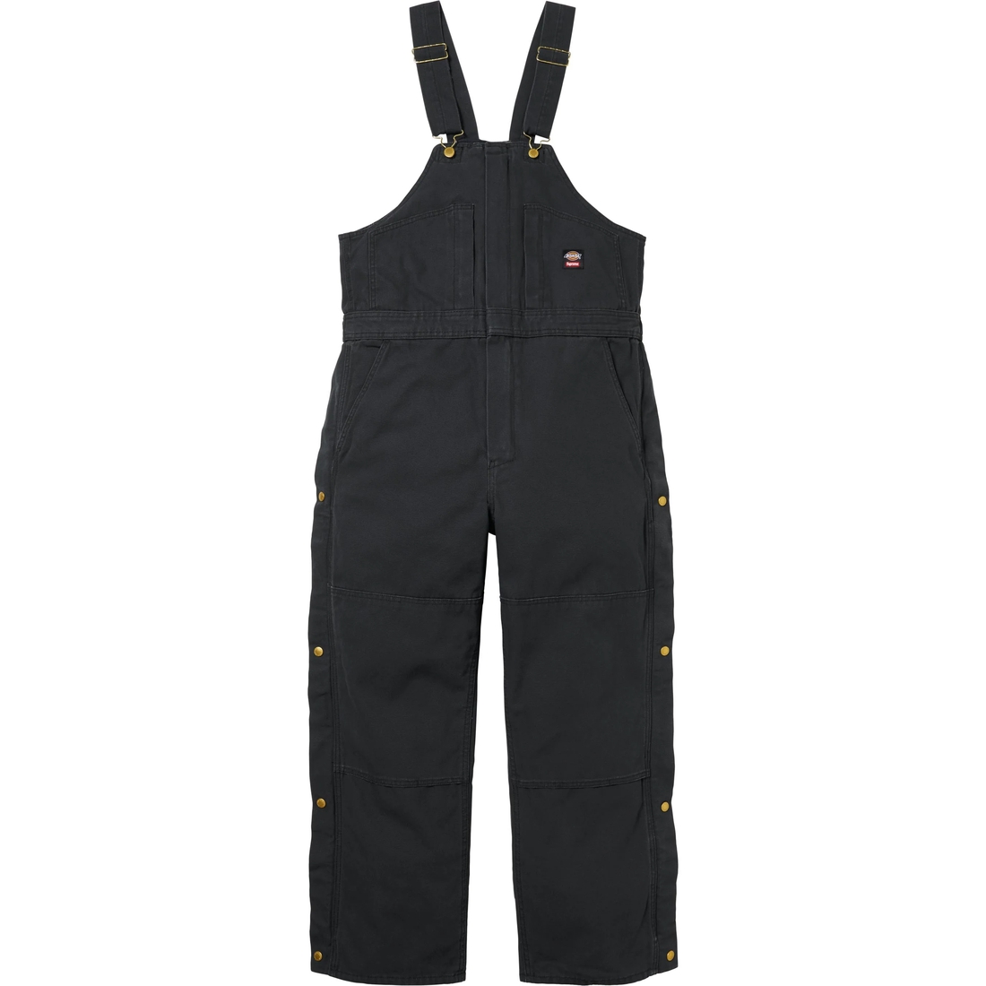 Supreme Supreme Dickies Flannel Lined Overall (FW24) - Black - $198