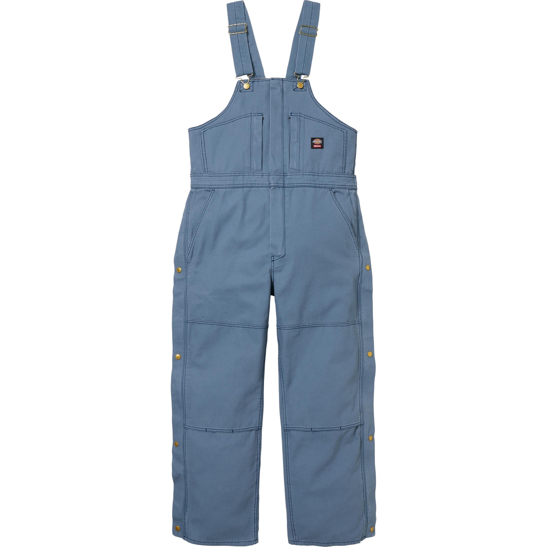 Supreme Supreme Dickies Flannel Lined Overall (FW24) - Light Blue - $198