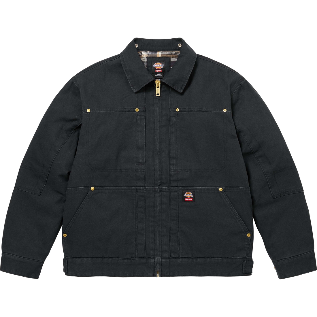Supreme Supreme Dickies Hooded Work Jacket (FW24) - Black - $198