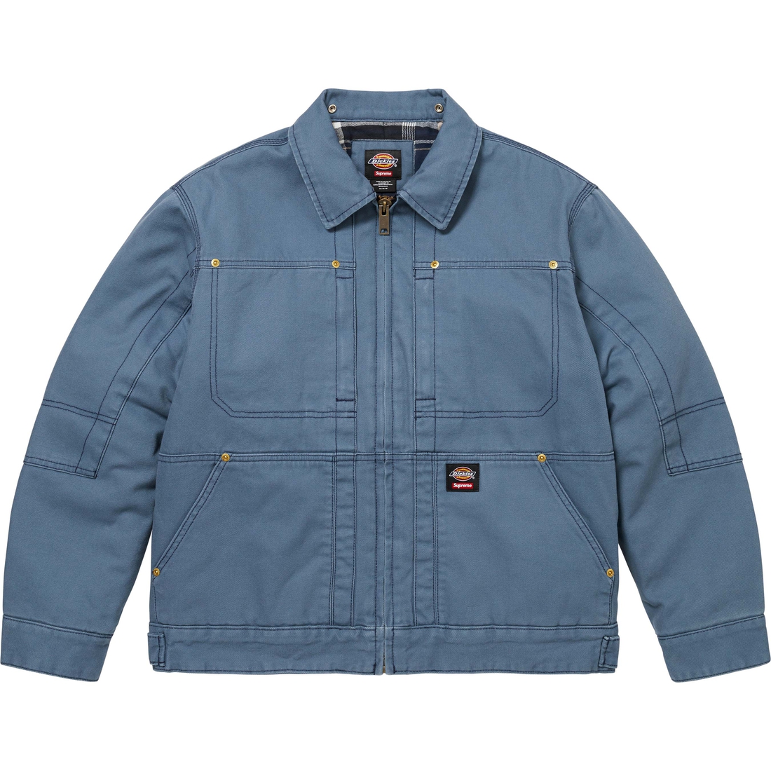 Supreme Supreme Dickies Hooded Work Jacket (FW24) - Light Blue - $198