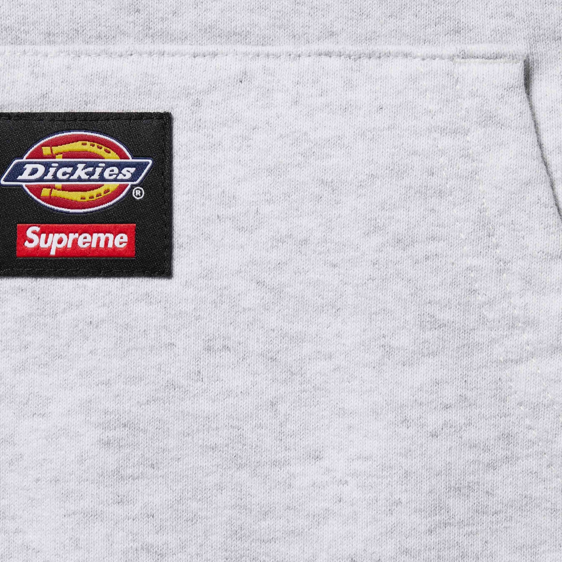 Supreme Supreme Dickies Quilted Lined Zip Up Hooded Sweatshirt (FW24) - Ash Grey - $148