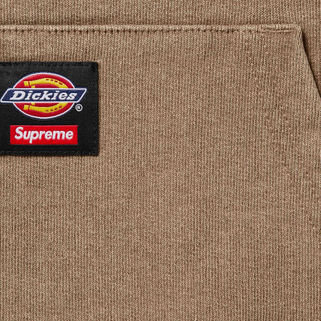 Supreme Supreme Dickies Quilted Lined Zip Up Hooded Sweatshirt (FW24) - Light Tan - $148