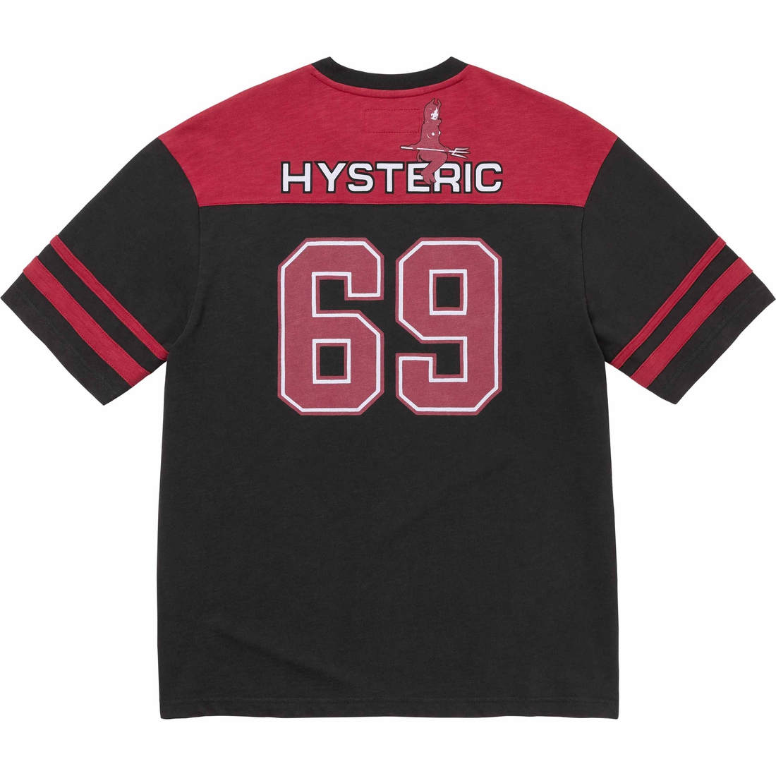 Supreme Supreme HYSTERIC GLAMOUR 69 Football Top (FW24) - Black - $98