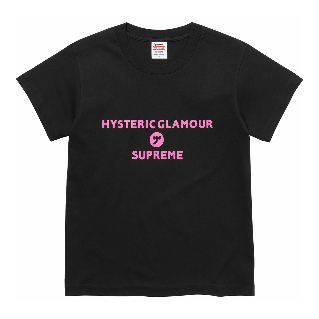 Supreme Supreme HYSTERIC GLAMOUR Baby Tee (FW24) - Black - $58