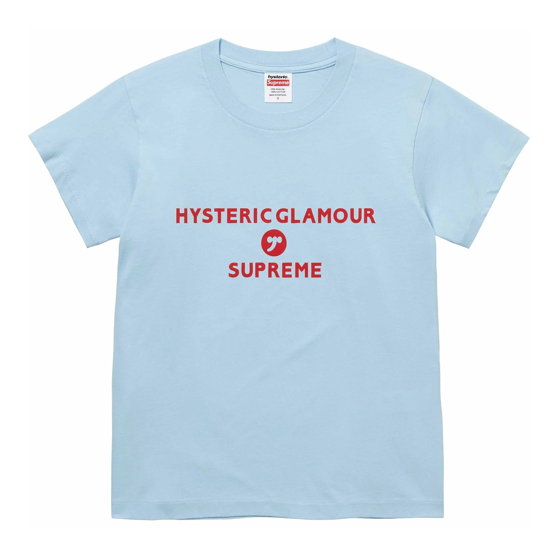Supreme Supreme HYSTERIC GLAMOUR Baby Tee (FW24) - Light Blue - $58