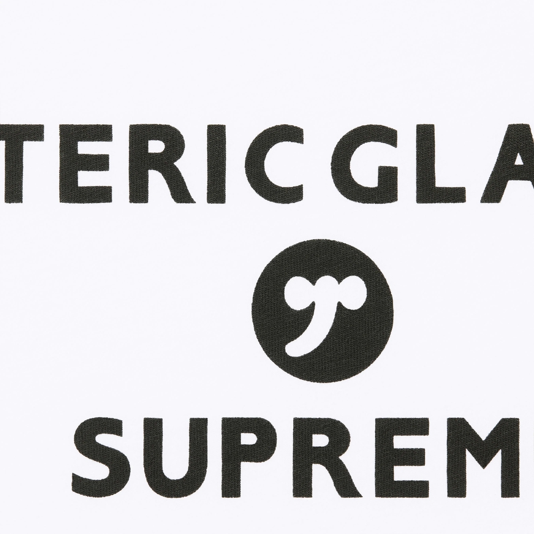 Supreme Supreme HYSTERIC GLAMOUR Baby Tee (FW24) - White - $58