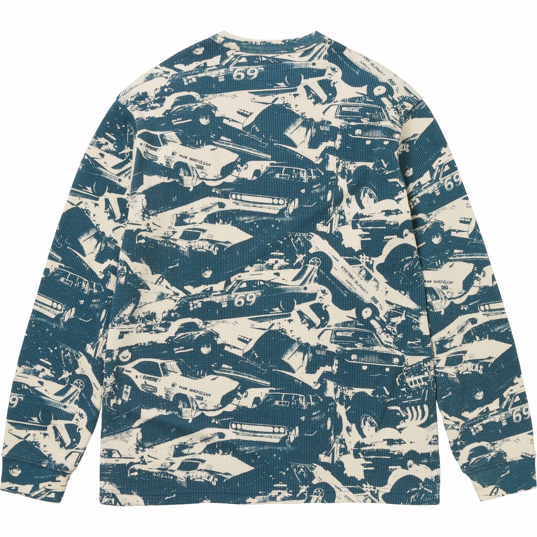 Supreme Supreme HYSTERIC GLAMOUR Cars Thermal (FW24) - Teal - $110