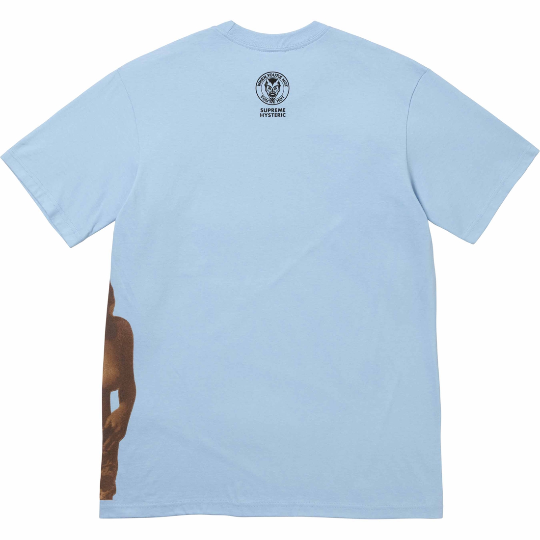 Supreme Supreme HYSTERIC GLAMOUR Fuck Tee (FW24) - Powder Blue - $54