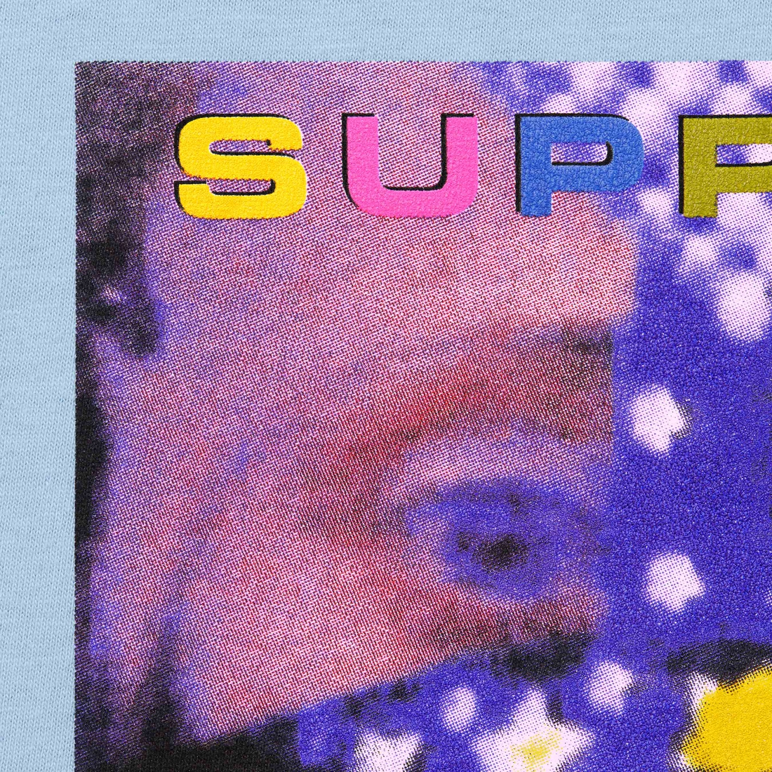 Supreme Supreme HYSTERIC GLAMOUR Headcase Tee (FW24) - Powder Blue - $54