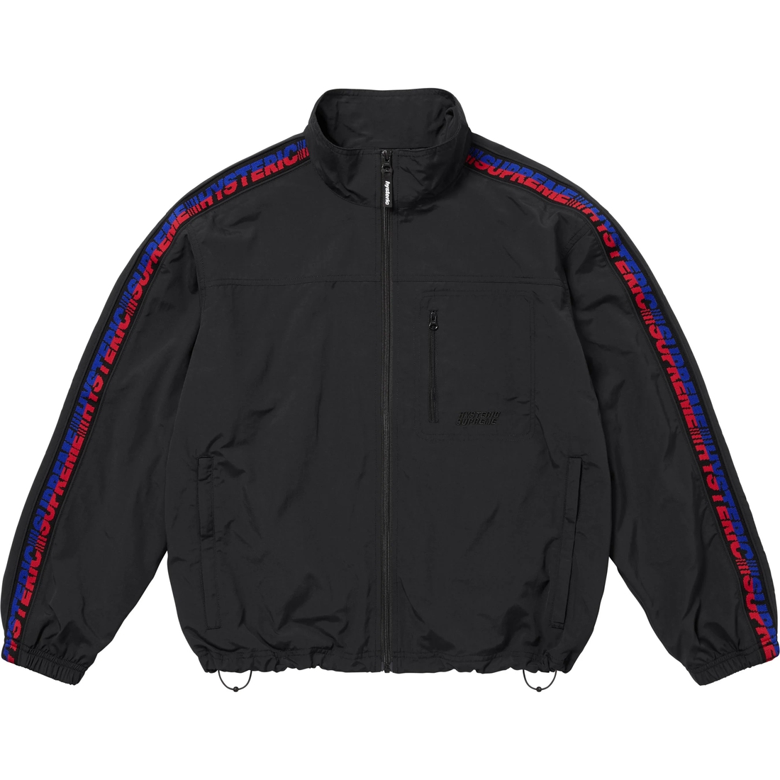 Supreme Supreme HYSTERIC GLAMOUR Track Jacket (FW24) - Black - $188