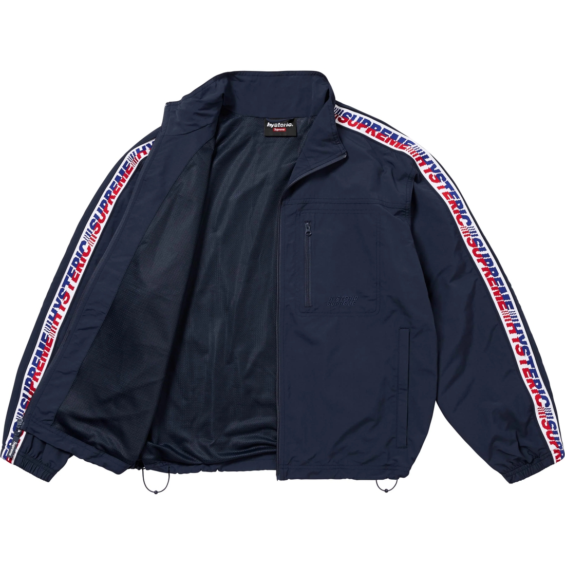Supreme Supreme HYSTERIC GLAMOUR Track Jacket (FW24) - Navy - $188