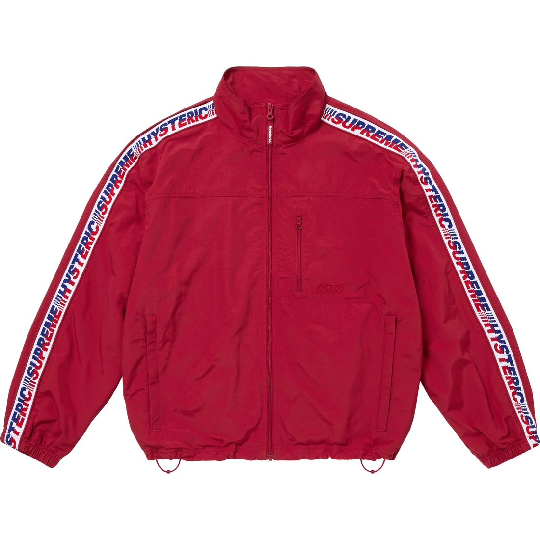 Supreme Supreme HYSTERIC GLAMOUR Track Jacket (FW24) - Red - $188