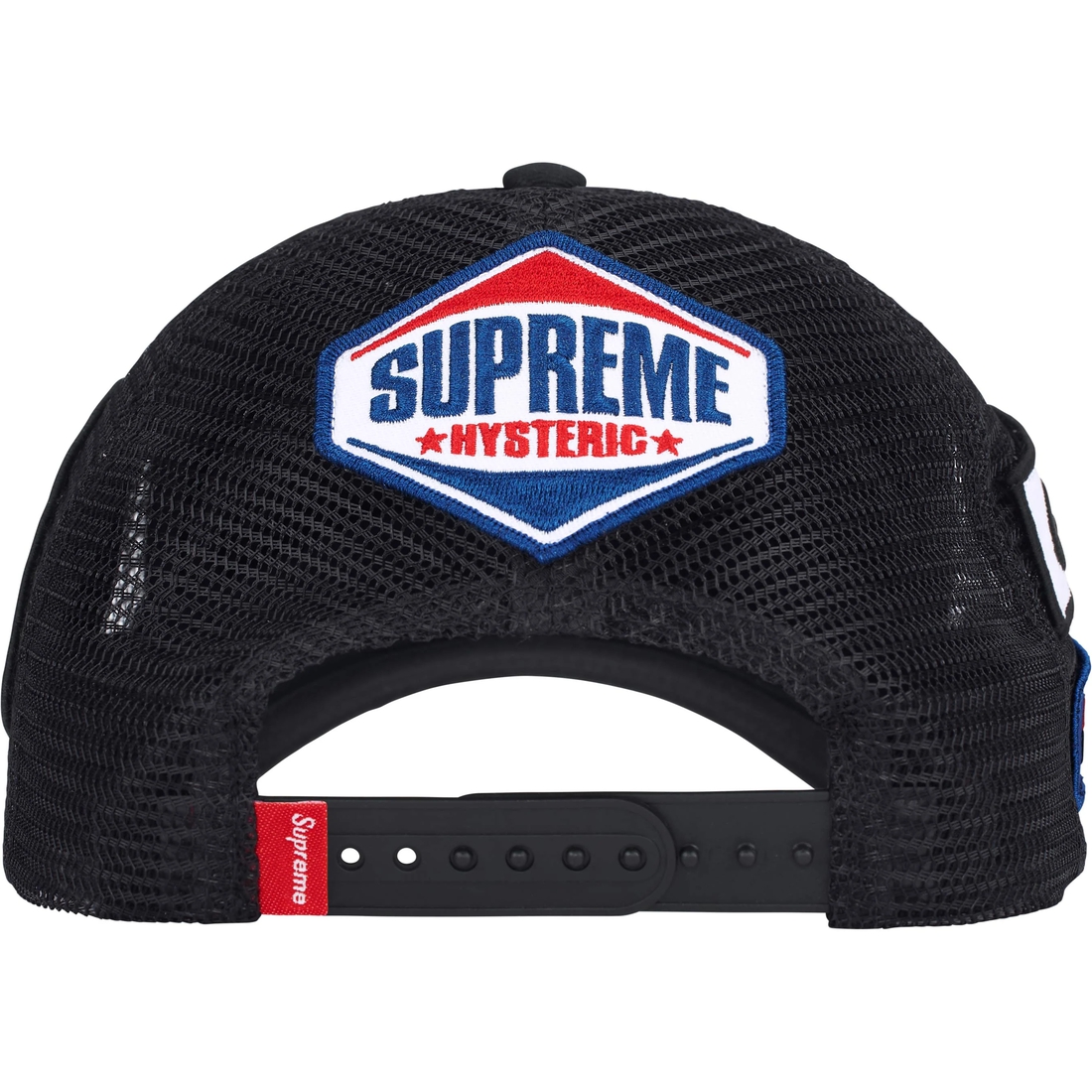 Supreme Supreme HYSTERIC GLAMOUR Vanson Leathers Mesh Back 6-Panel (FW24) - Black - $58
