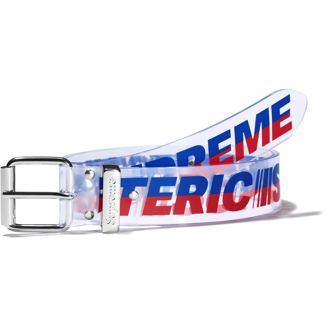 Supreme Supreme HYSTERIC GLAMOUR Vinyl Belt (FW24) - Clear - $110