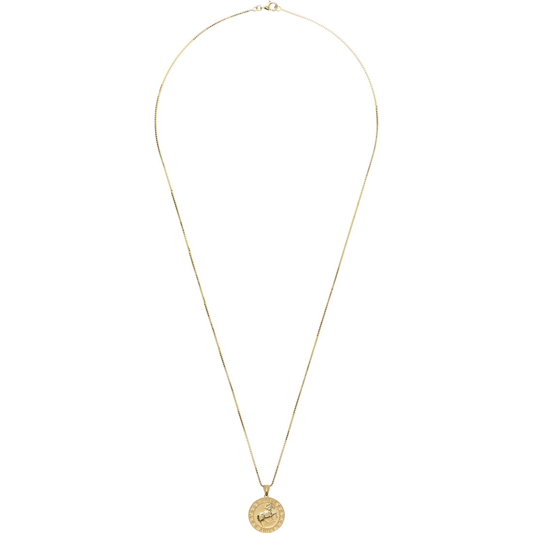 Supreme Supreme Jacob&Co 14K Gold Zodiac Pendant (FW24) - Gold - Aries - $1498