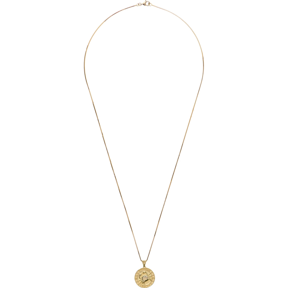 Supreme Supreme Jacob&Co 14K Gold Zodiac Pendant (FW24) - Gold - Cancer - $1498