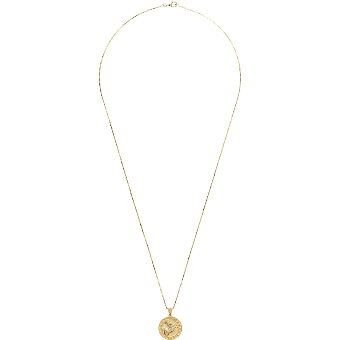 Supreme Supreme Jacob&Co 14K Gold Zodiac Pendant (FW24) - Gold - Capricorn - $1498
