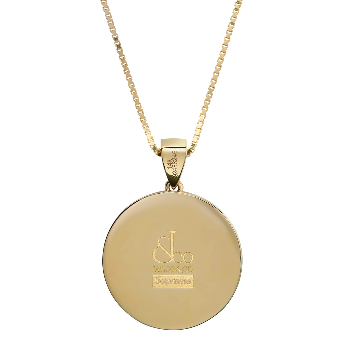 Supreme Supreme Jacob&Co 14K Gold Zodiac Pendant (FW24) - Gold - Scorpio - $1498