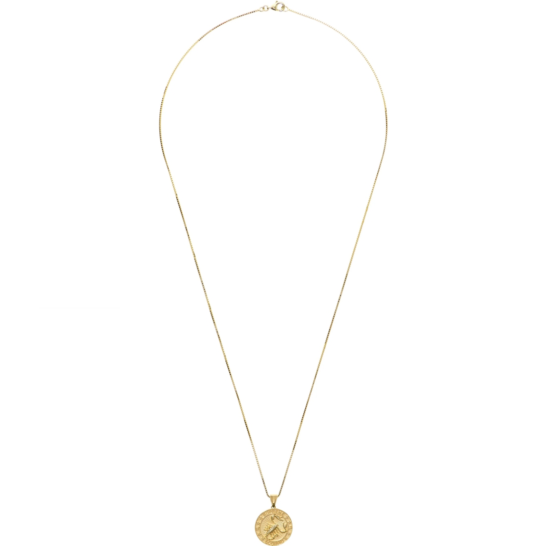 Supreme Supreme Jacob&Co 14K Gold Zodiac Pendant (FW24) - Gold - Scorpio - $1498