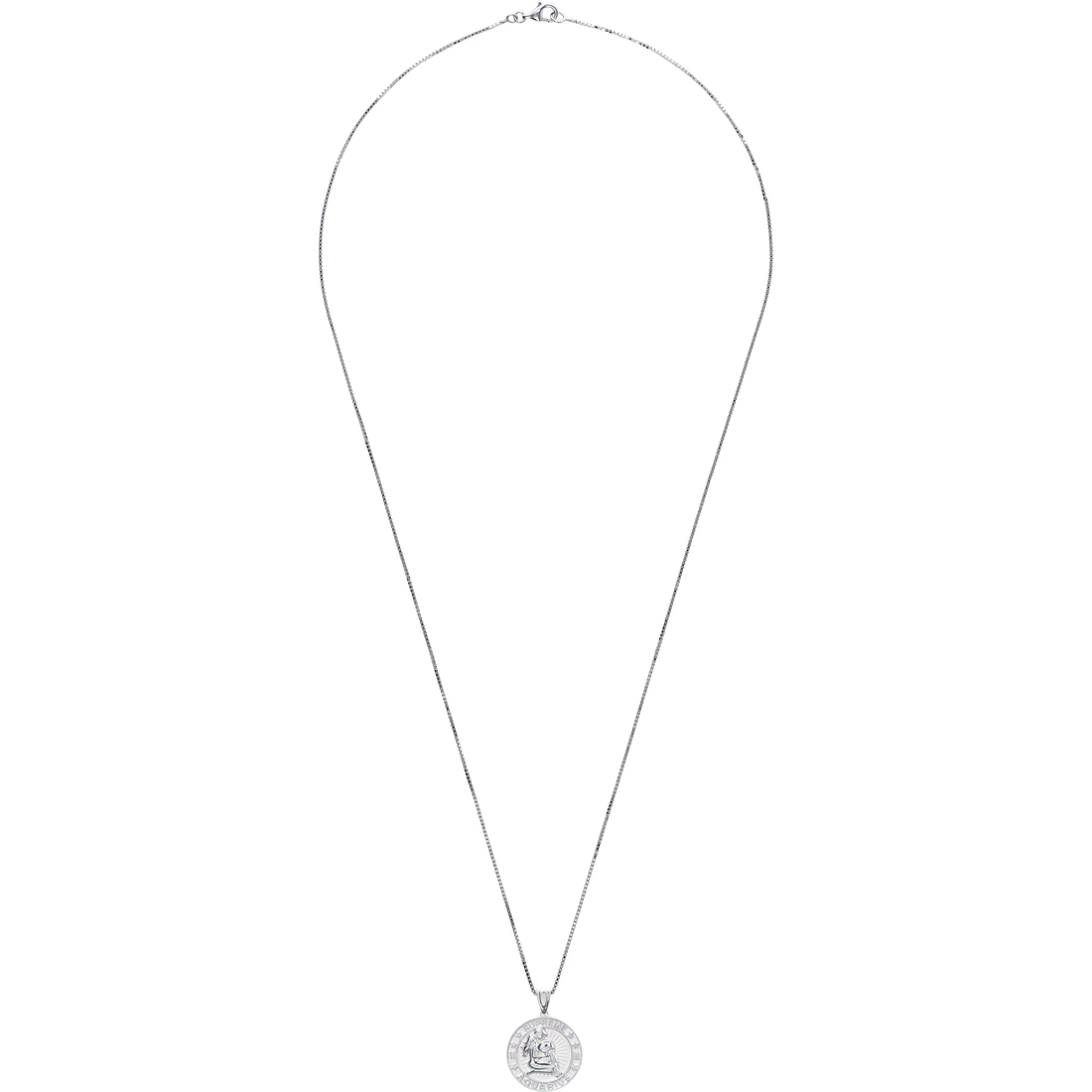 Supreme Supreme Jacob&Co Sterling Silver Zodiac Pendant (FW24) - Silver - Aquarius - $598