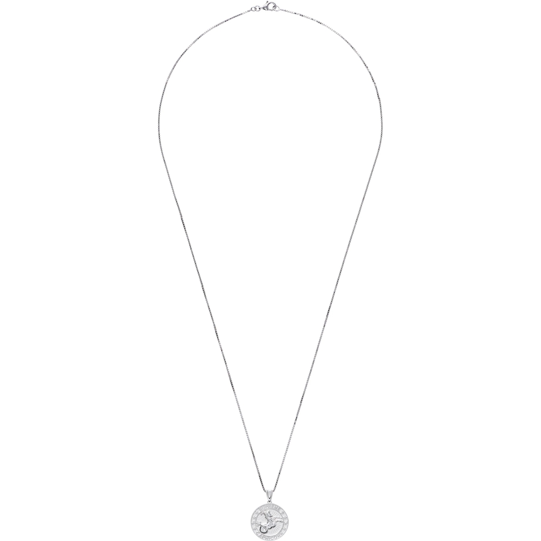 Supreme Supreme Jacob&Co Sterling Silver Zodiac Pendant (FW24) - Silver - Capricorn - $598