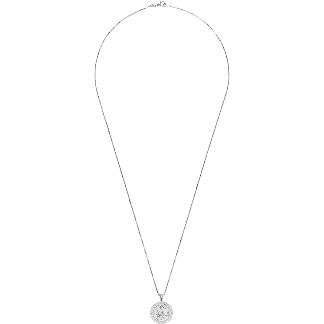 Supreme Supreme Jacob&Co Sterling Silver Zodiac Pendant (FW24) - Silver - Scorpio - $598