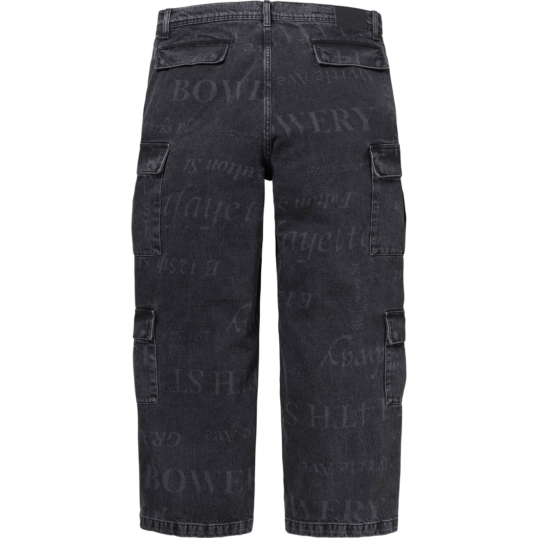 Supreme Supreme Martine Rose Denim Cargo Pant (FW24) - Washed Black - $288