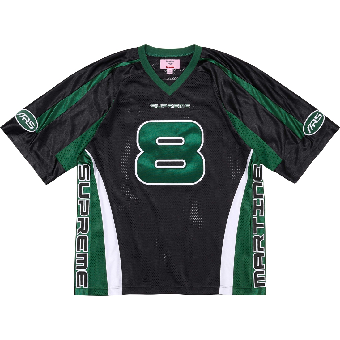 Supreme Supreme Martine Rose Football Jersey (FW24) - Black - $158