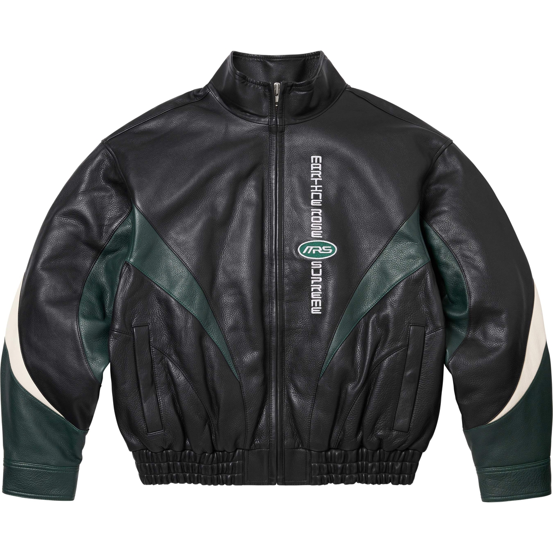 Supreme Supreme Martine Rose Leather Jacket (FW24) - Black - $998