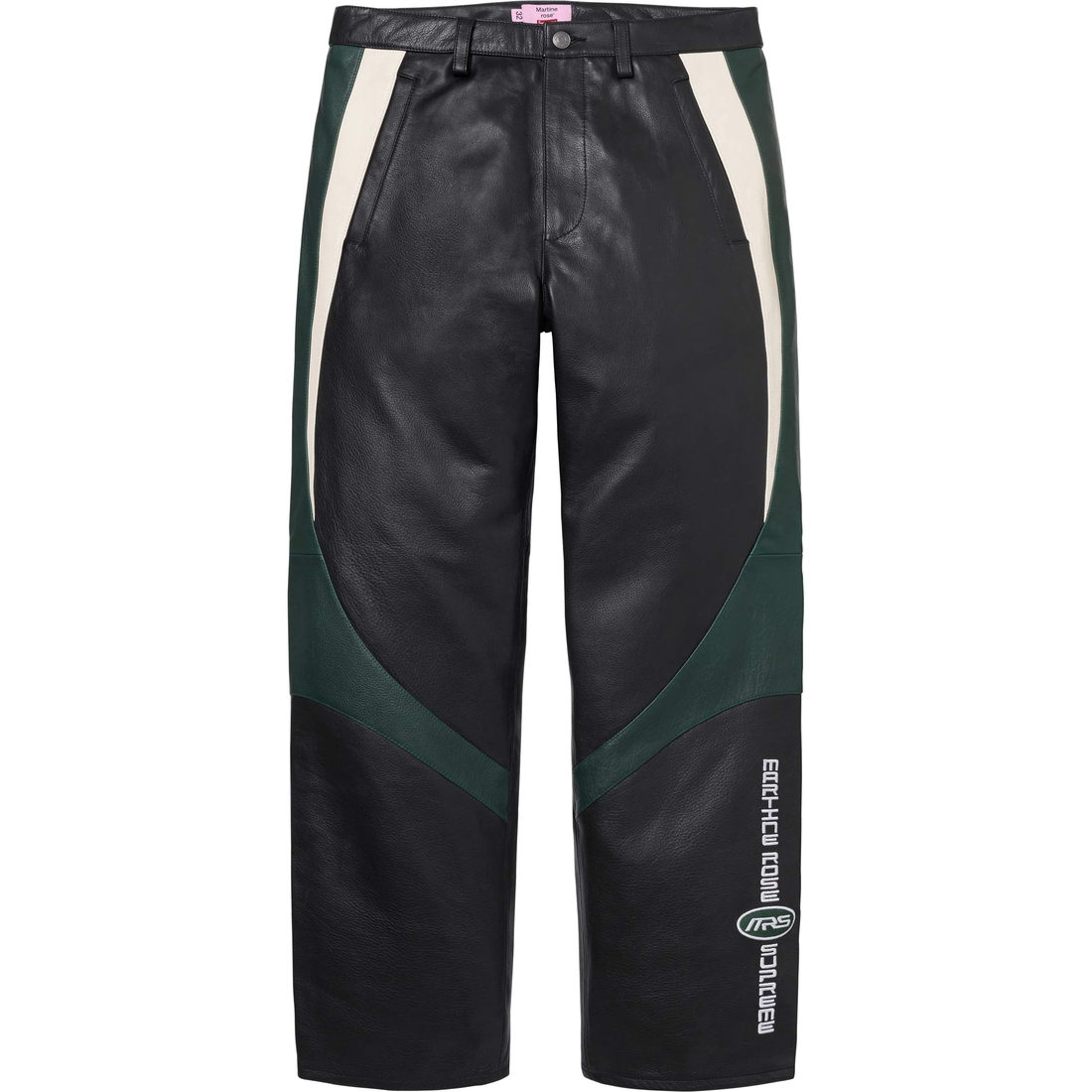 Supreme Supreme Martine Rose Leather Pant (FW24) - Black - $698