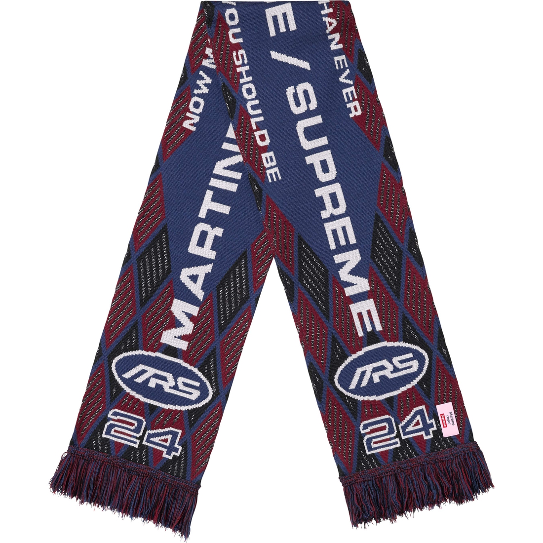 Supreme Supreme Martine Rose Scarf (FW24) - Blue - $138