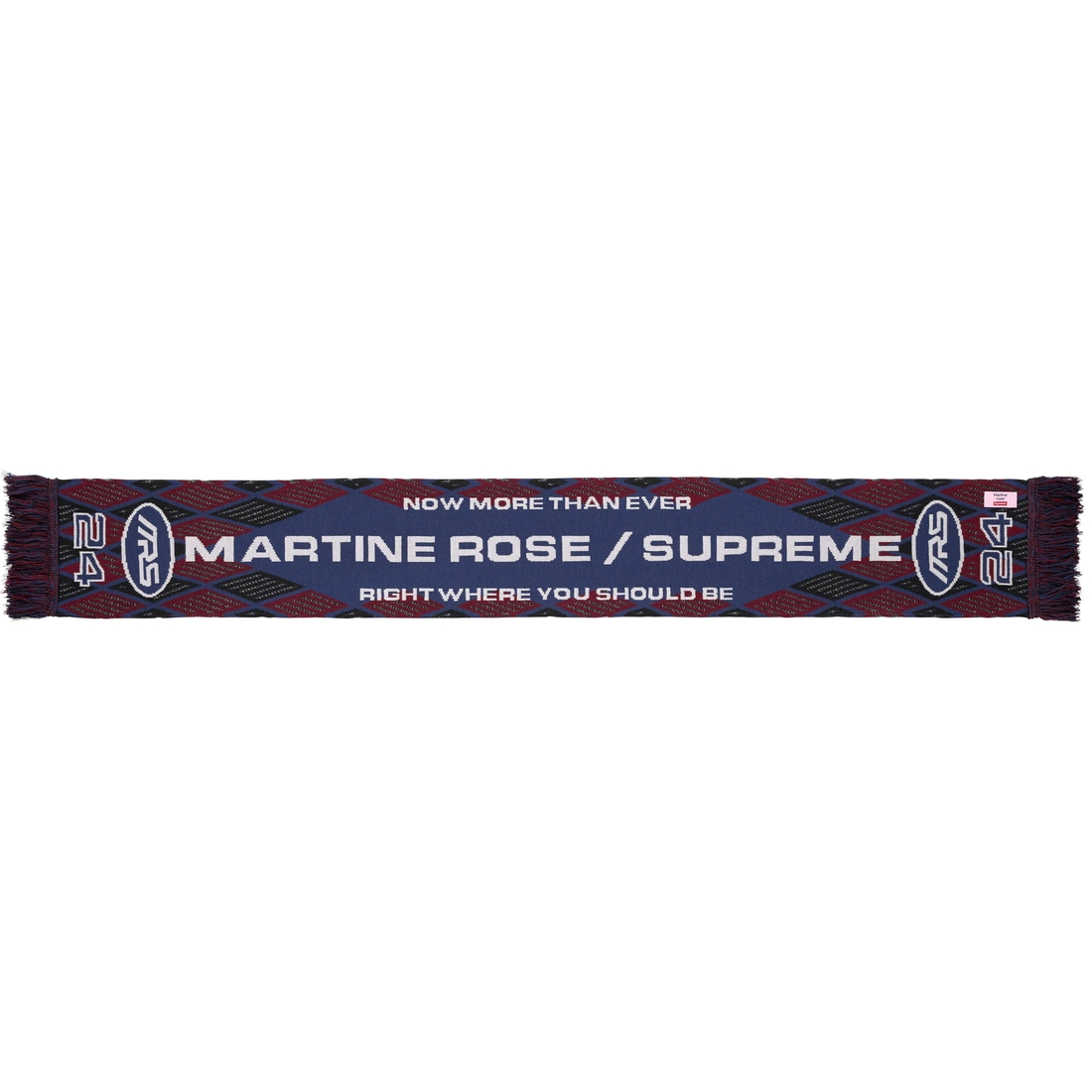 Supreme Supreme Martine Rose Scarf (FW24) - Blue - $138
