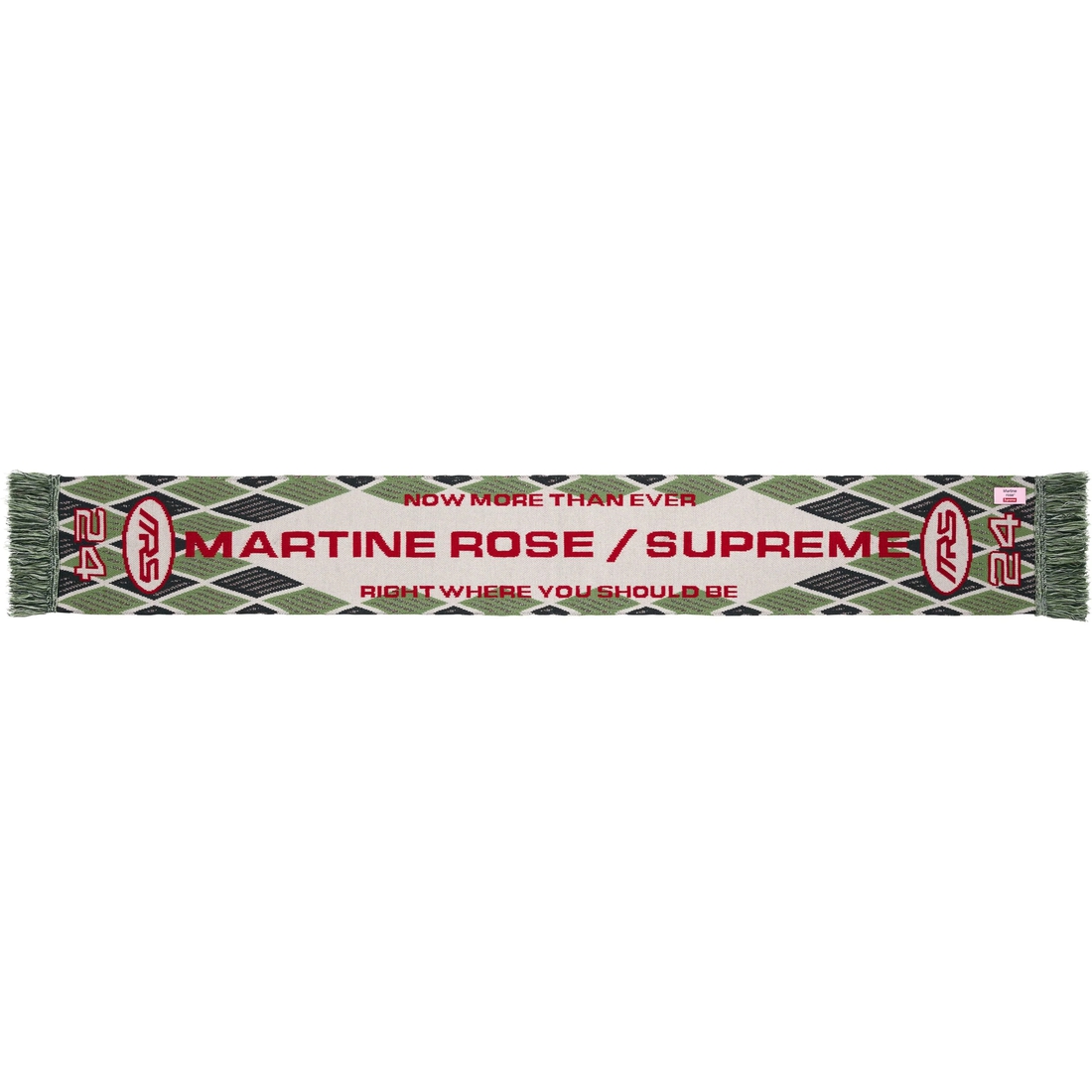 Supreme Supreme Martine Rose Scarf (FW24) - Stone - $138