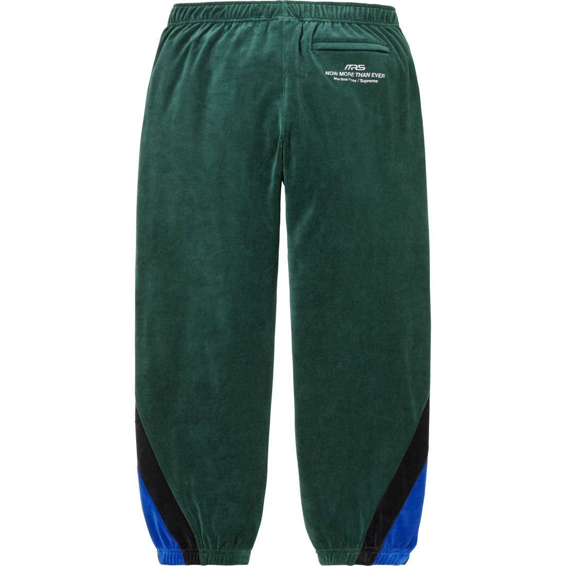 Supreme Supreme Martine Rose Velour Track Pant (FW24) - Green - $178
