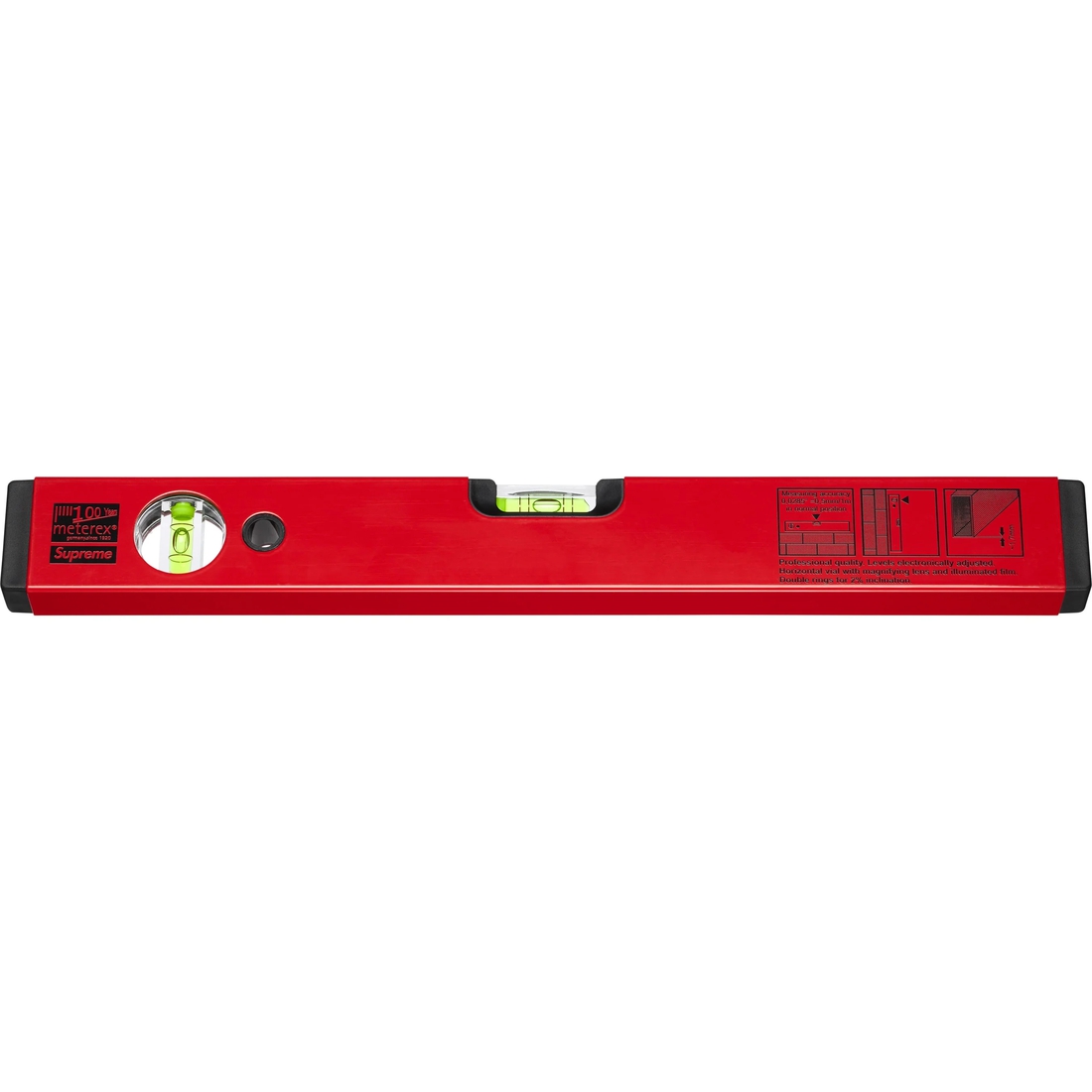 Supreme Supreme Meterex Spirit Level (FW24) - Red - $48