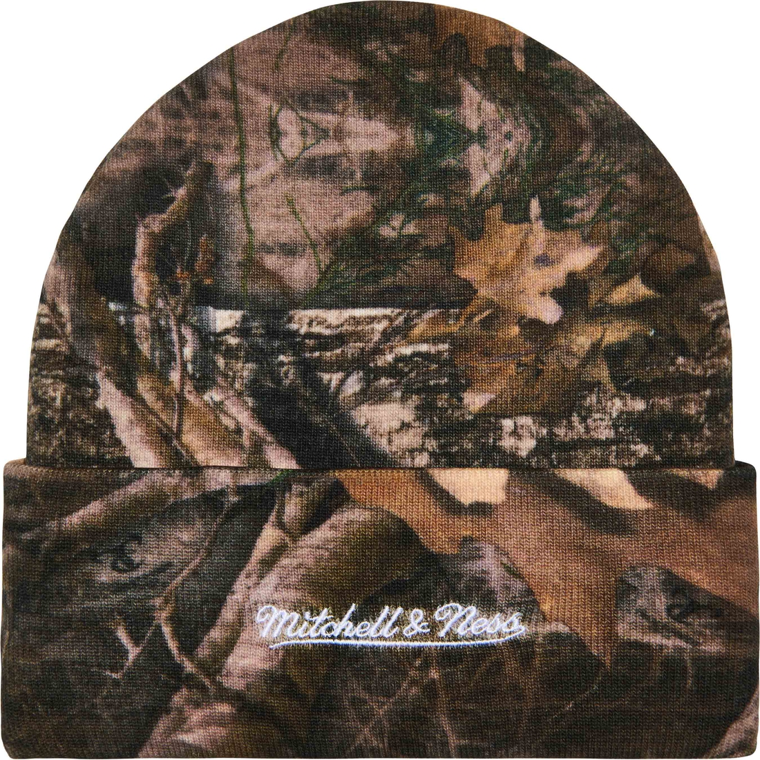 Supreme Supreme Mitchell & Ness NCAA Beanie (FW24) - TrueTimber® Kanati Camo - $48