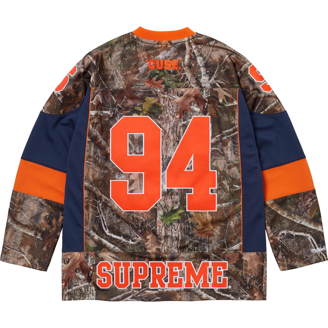 Supreme Supreme Mitchell & Ness NCAA Hockey Jersey (FW24) - TrueTimber® Kanati Camo - $188