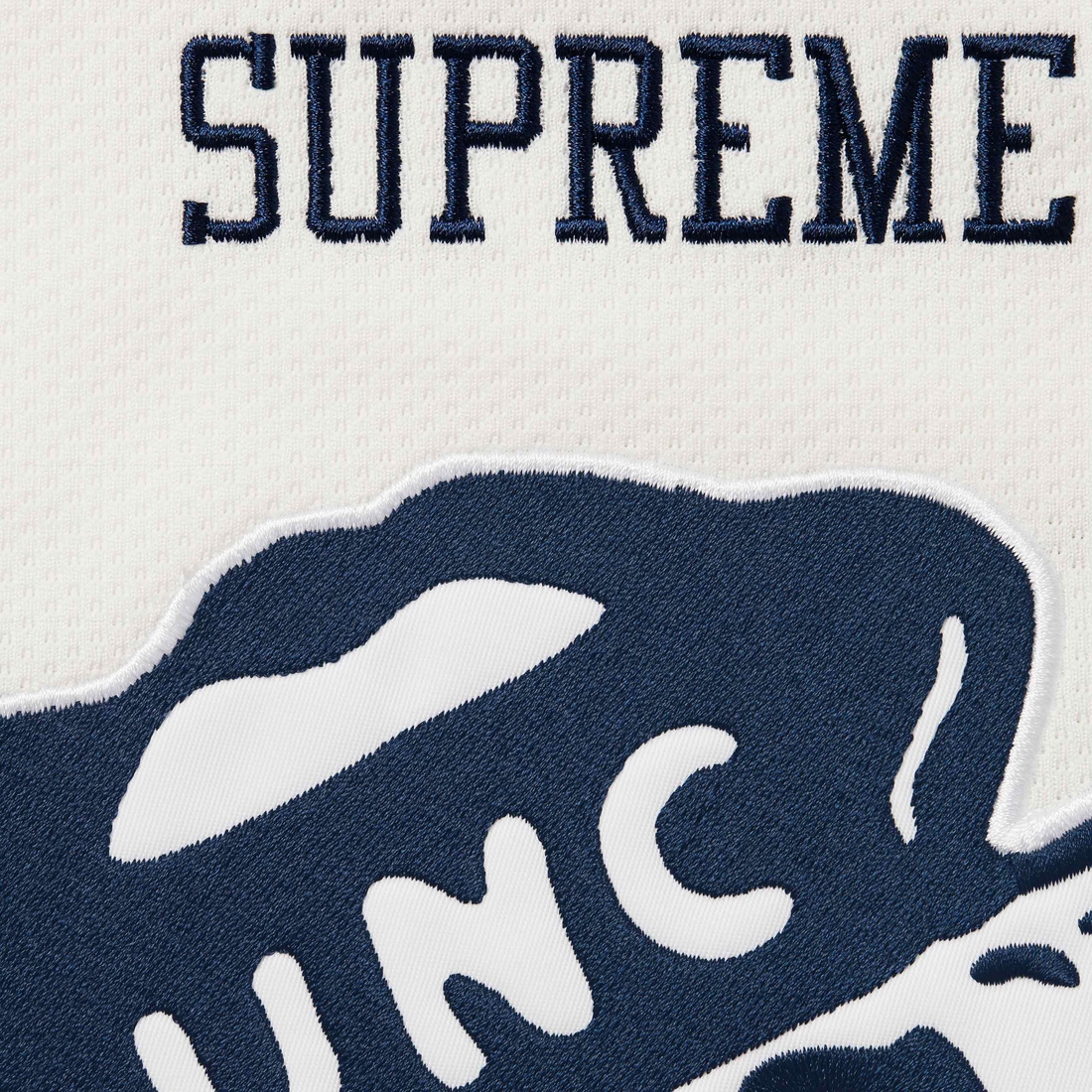 Supreme Supreme Mitchell & Ness NCAA Hockey Jersey (FW24) - White - $188
