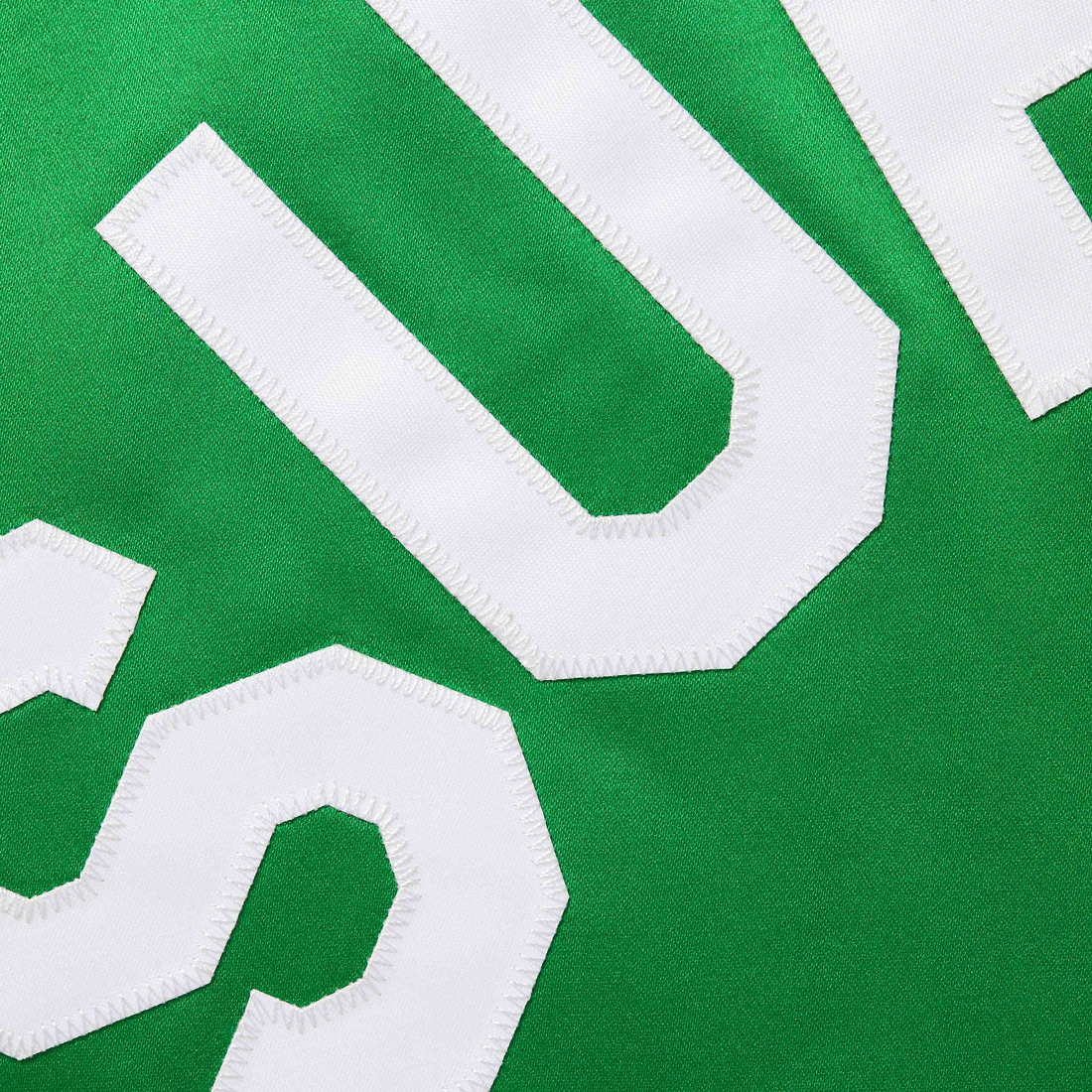 Supreme Supreme Mitchell & Ness Satin Varsity Jacket (FW24) - Green - $248