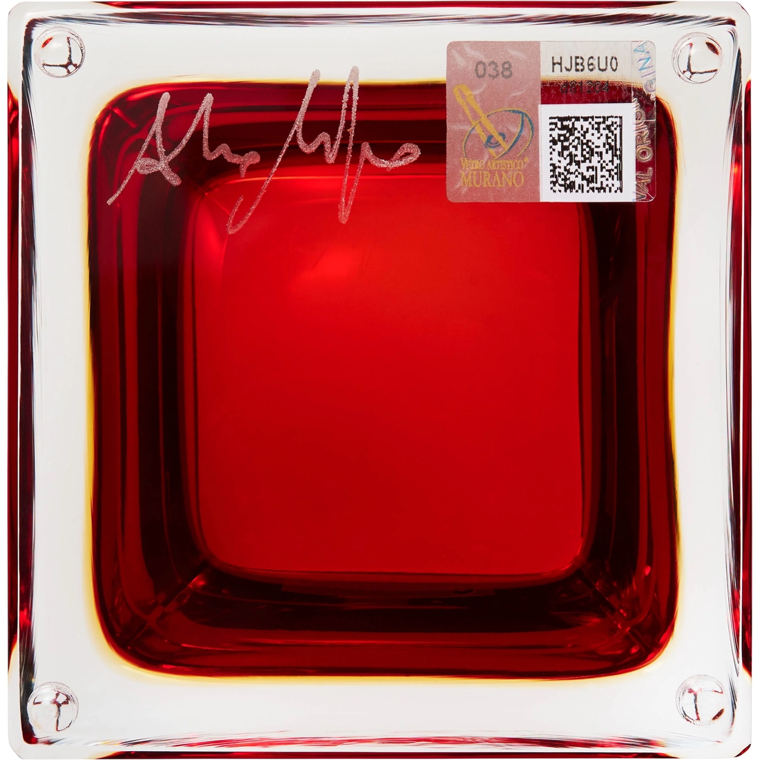 Supreme Supreme Murano Ashtray (FW24) - Clear - $498