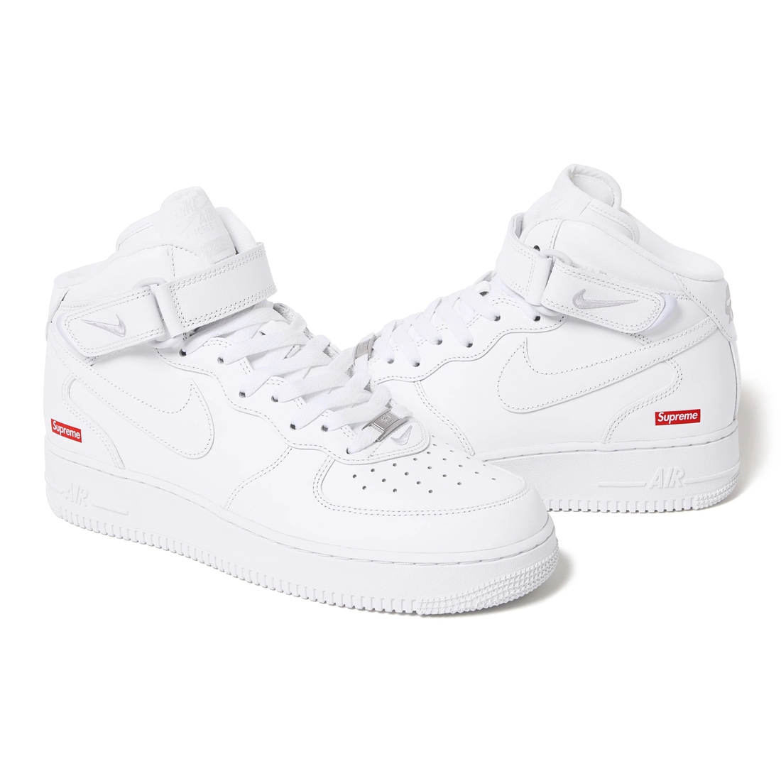 Supreme Supreme Nike Air Force 1 Mid (FW24) - White - $134