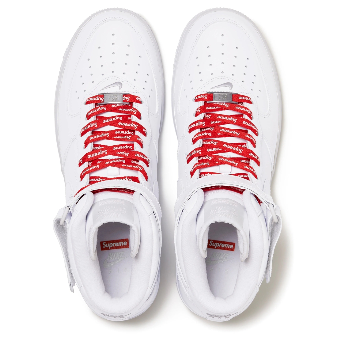 Supreme Supreme Nike Air Force 1 Mid (FW24) - White - $134