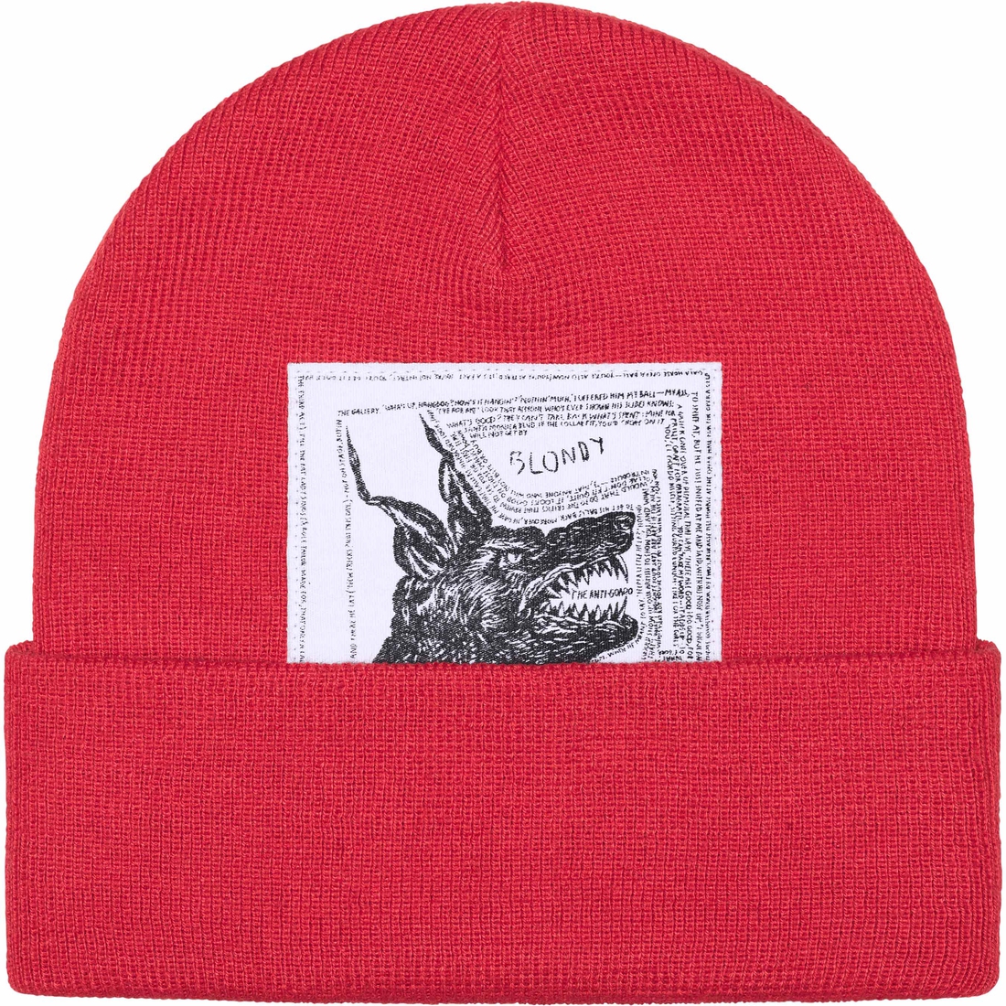 Supreme Supreme The North Face Beanie (FW24) - Red - $44