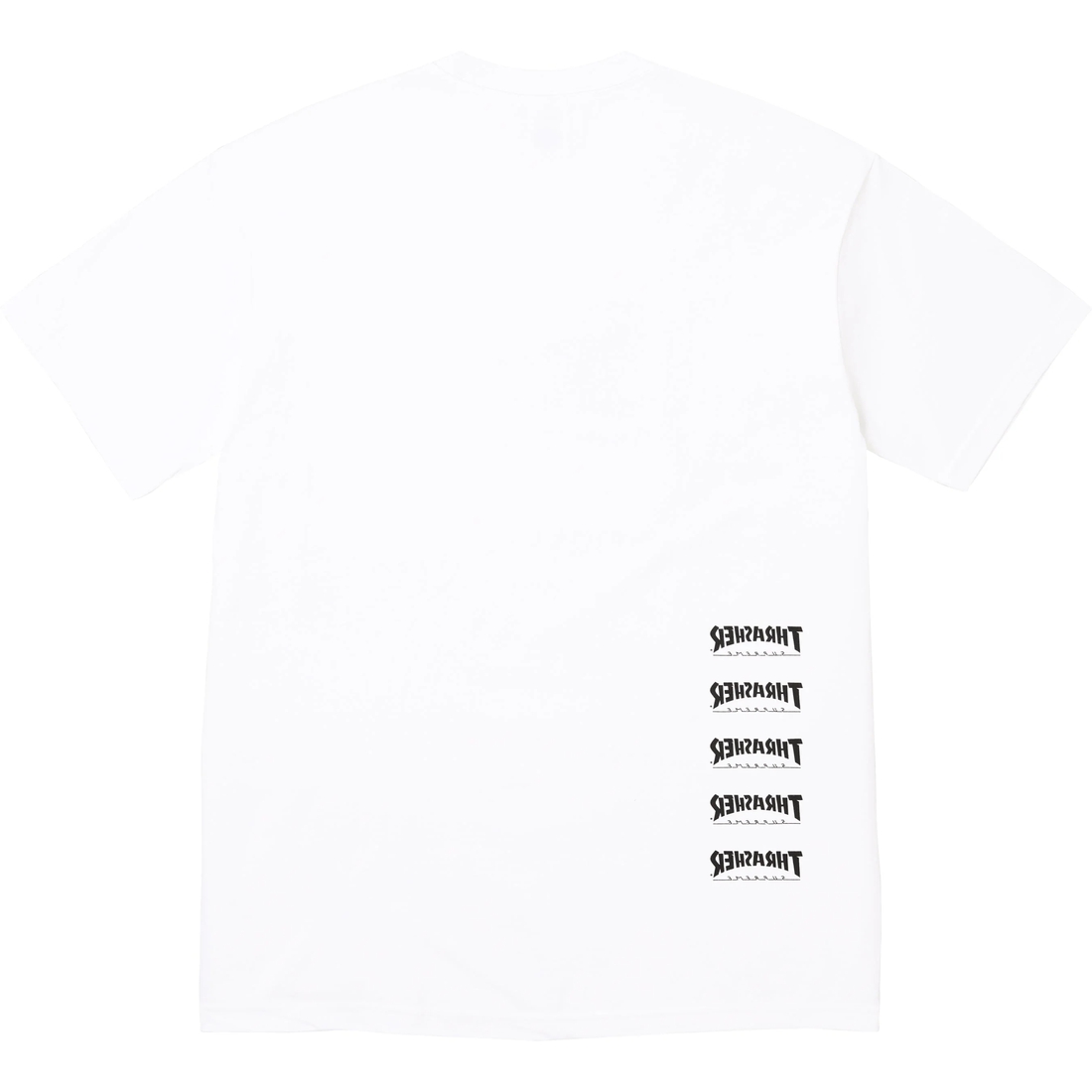Supreme Supreme Thrasher Back Tail Tee (FW24) - White - $44