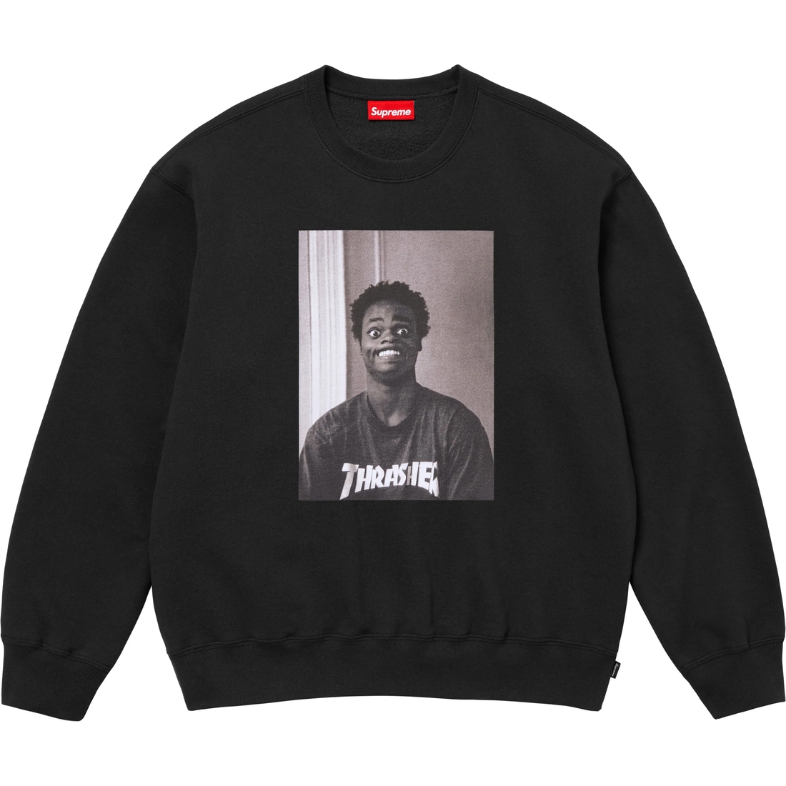 Supreme Supreme Thrasher Crewneck (FW24) - Black - $158