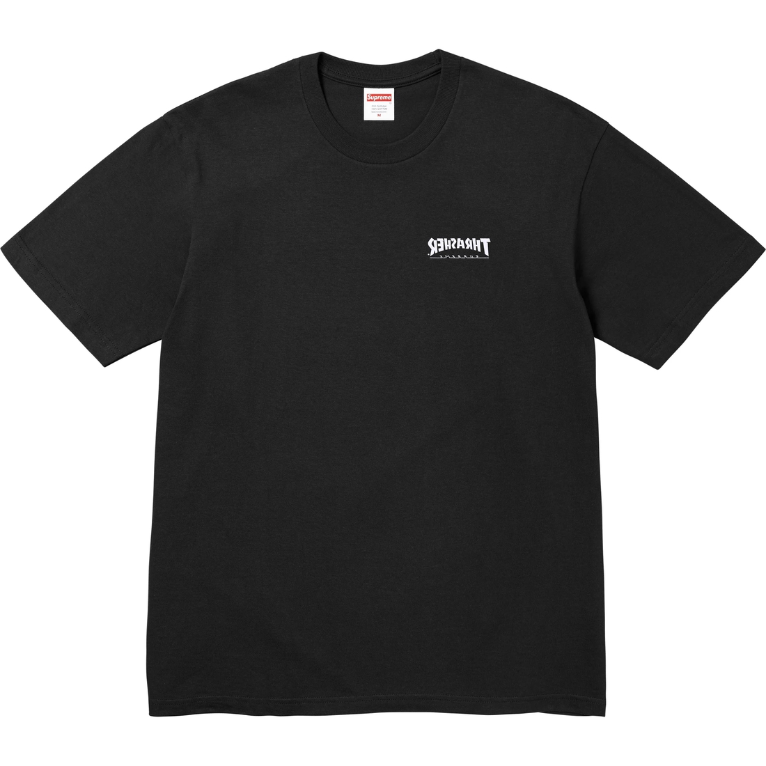 Supreme Supreme Thrasher Cross Tee (FW24) - Black - $44