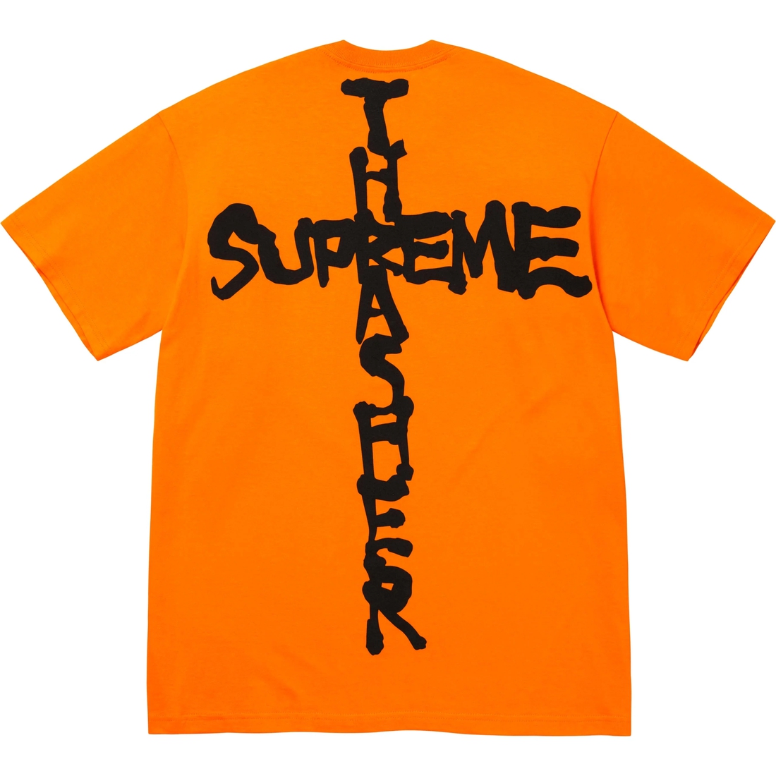 Supreme Supreme Thrasher Cross Tee (FW24) - Orange - $44