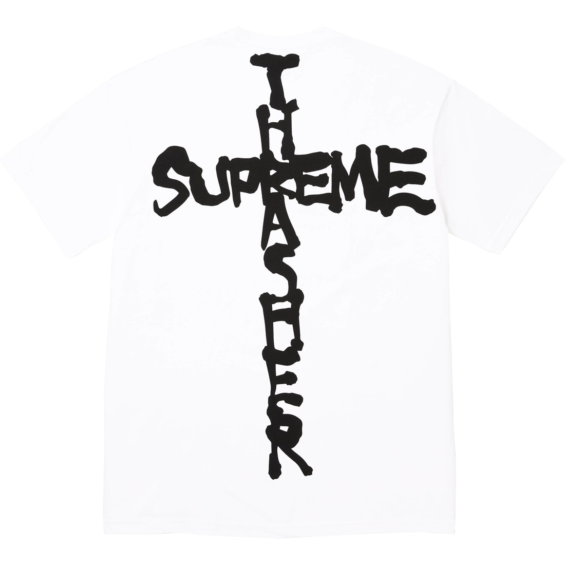 Supreme Supreme Thrasher Cross Tee (FW24) - White - $44
